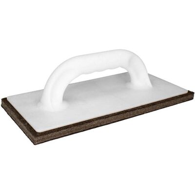 Kronen Hansa, Kelle + Spachtel, Kronenhansa 401224 Reibebrett aus Hartfilz, 12 x 24 x 1 cm, Weiss/Schwarz (12 cm) Kronen Hansa, Kelle + Spachtel, Kronenhansa 401224 Reibebrett aus Hartfilz, 12 x 24 x 1 cm, Weiss/Schwarz (12 cm)