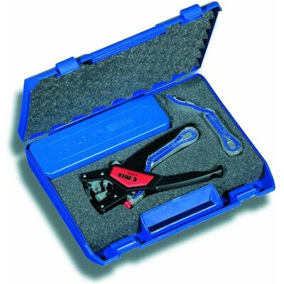 Cimco, Zange, Quadro Zange zum Schneiden, Abisolieren, Verdrillen, Crimpen im Koffer Cimco, Zange, Quadro Zange zum Schneiden, Abisolieren, Verdrillen, Crimpen im Koffer
