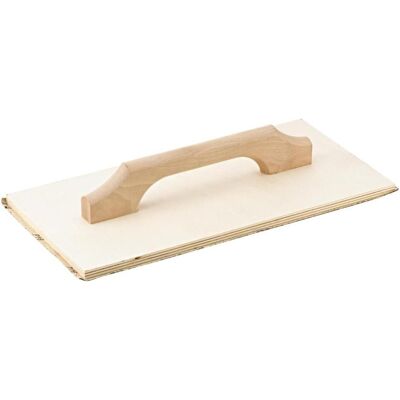 Magni, Kelle + Spachtel, Schleifbrett 480x240mm, aus Holz, Körnung 16 FORTIS Bau (24 cm) Magni, Kelle + Spachtel, Schleifbrett 480x240mm, aus Holz, Körnung 16 FORTIS Bau (24 cm)