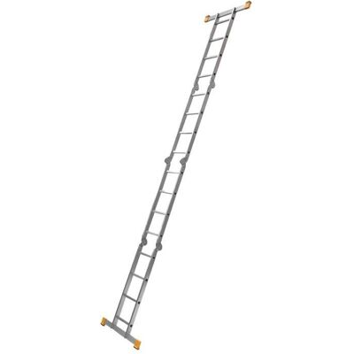 Forte tools, Leiter + Gerüst, Universal Joimted 4-Element Ladder 4x4 (Mehrzweckleiter, 123 cm) Forte tools, Leiter + Gerüst, Universal Joimted 4-Element Ladder 4x4 (Mehrzweckleiter, 123 cm)