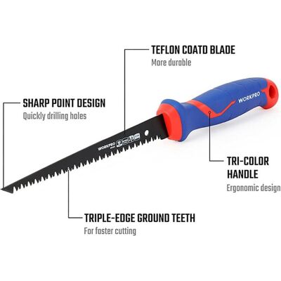 Workpro, Handsäge, Säge 15 Cm Maurerei/Bauten Workpro, Handsäge, Säge 15 Cm Maurerei/Bauten