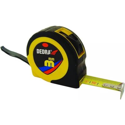 Dedra, Längenmesswerkzeug, Rollbandmass 2 m/16 mm M282 (2 m) Dedra, Längenmesswerkzeug, Rollbandmass 2 m/16 mm M282 (2 m)