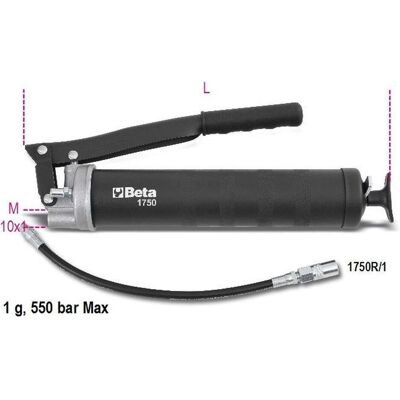 BETA, Kartuschenpistole + Fettpresse, 1750 Hebelfettpresse, hochwertiges Werkstatt Zubehör, Fettpresse Handhebel (Werkzeug aus robust (Fettpresse) BETA, Kartuschenpistole + Fettpresse, 1750 Hebelfettpresse, hochwertiges Werkstatt Zubehör, Fettpresse Handhebel (Werkzeug aus robust (Fettpresse)