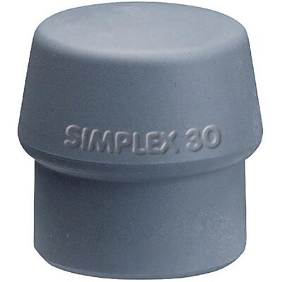 Halder, Hammer, Schonhammerkopf SIMPLEX Kopf-Ø 80 mm TPE-mid grau mittelhart (350 g) Halder, Hammer, Schonhammerkopf SIMPLEX Kopf-Ø 80 mm TPE-mid grau mittelhart (350 g)