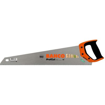 Bahco Handsäge, ProfCut Gehärteter Fuchsschwanz für Gips und Platten von Materialien aus Holz 7/8 ZpZ 22" Bahco Handsäge, ProfCut Gehärteter Fuchsschwanz für Gips und Platten von Materialien aus Holz 7/8 ZpZ 22"
