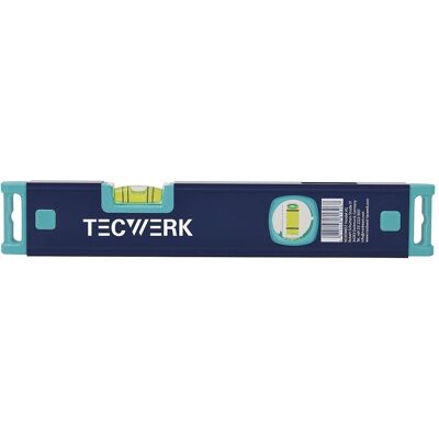 Tecwerk, Wasserwaage, Wasserwaage 40 cm Aluminium silber Spiegellibelle max. ±0,5 mm/m (40 cm) Tecwerk, Wasserwaage, Wasserwaage 40 cm Aluminium silber Spiegellibelle max. ±0,5 mm/m (40 cm)