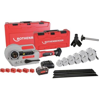 Rothenberger, Bolzenschneider + Seitenschneider, Akkurohrbiegegeräteset ROBEND 4000 E 12-14-16-18-22-28mm (590 mm) Rothenberger, Bolzenschneider + Seitenschneider, Akkurohrbiegegeräteset ROBEND 4000 E 12-14-16-18-22-28mm (590 mm)