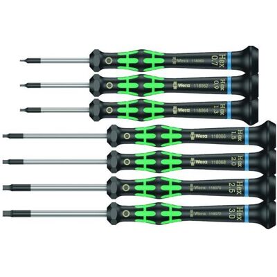 Wera, Schraubenzieher, 6-kant-Elektronik-Schraubendreher-Satz Kraftform Micro (6-Kant) Wera, Schraubenzieher, 6-kant-Elektronik-Schraubendreher-Satz Kraftform Micro (6-Kant)