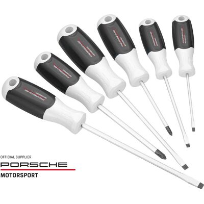 HAZET, Schraubenzieher, Schraubendreher Satz 811/6-PD, 6-teilig, Porsche Motorsport Edition, PH Kreuzschlitz und Schlitz,... (Kreuzschlitz, Schlitz) HAZET, Schraubenzieher, Schraubendreher Satz 811/6-PD, 6-teilig, Porsche Motorsport Edition, PH Kreuzschlitz und Schlitz,... (Kreuzschlitz, Schlitz)
