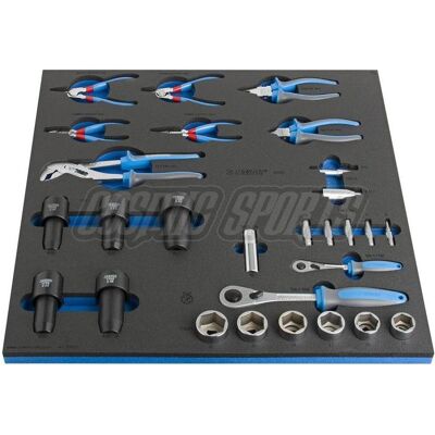 Unior, Zubehör Werkzeugaufbewahrung, SET3-2600D-US Werkzeugset, 22-tlg., SOS-Modul breit, 562x570mm, red Unior, Zubehör Werkzeugaufbewahrung, SET3-2600D-US Werkzeugset, 22-tlg., SOS-Modul breit, 562x570mm, red