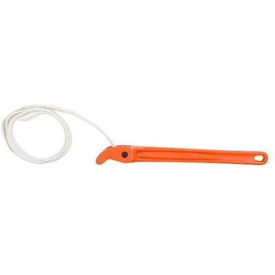 Bahco Schraubenschlüssel, 220 mm Spezial-Rohrzange mit Nylonband und Stahlgriff 300 mm (220 mm) Bahco Schraubenschlüssel, 220 mm Spezial-Rohrzange mit Nylonband und Stahlgriff 300 mm (220 mm)