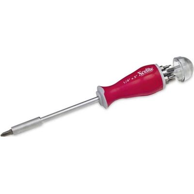 Weller, Schraubenzieher, 8-in-1-Schraubendreher der Pro-Serie mit integriertem Bit-Depot (Schlitz, TX) Weller, Schraubenzieher, 8-in-1-Schraubendreher der Pro-Serie mit integriertem Bit-Depot (Schlitz, TX)