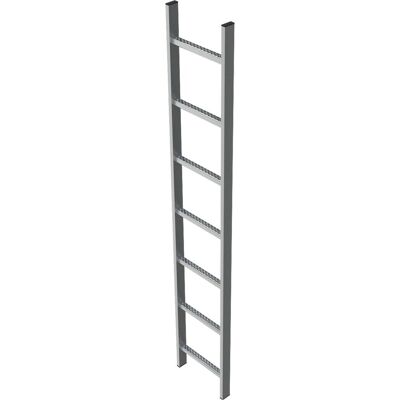Zarges Schachtleiter 7s, Feuerverzinkt, Stahl, 300/340mm, 280mm Abstand Zarges Schachtleiter 7s, Feuerverzinkt, Stahl, 300/340mm, 280mm Abstand