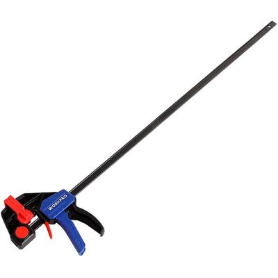 Workpro, Schraubstock + Zwinge, Einhand-Schraubzwinge (600 mm) Workpro, Schraubstock + Zwinge, Einhand-Schraubzwinge (600 mm)