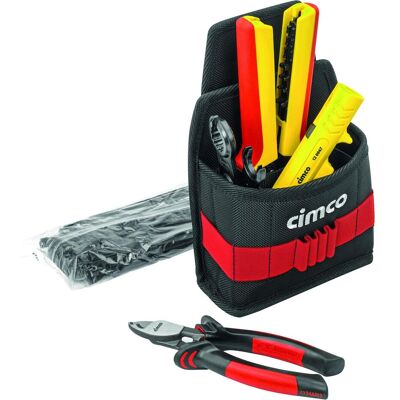 Cimco, Werkzeugkoffer, Gürteltasche Solar inkl. 5 Tlg 170475 Elektriker, Handwerker Werkzeug-Gürt (5 Teile) Cimco, Werkzeugkoffer, Gürteltasche Solar inkl. 5 Tlg 170475 Elektriker, Handwerker Werkzeug-Gürt (5 Teile)