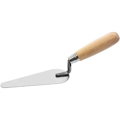Tectool - Katzenzungenkelle Rostfrei Holz 140mm - Rostfrei - 140mm - trowel Tectool - Katzenzungenkelle Rostfrei Holz 140mm - Rostfrei - 140mm - trowel