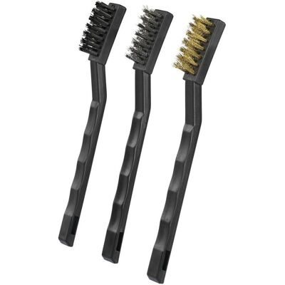 Toolcraft, Schleifmittel, Drahtbürste Edelstahl, Nylon, Messing 170 mm 1 Set Toolcraft, Schleifmittel, Drahtbürste Edelstahl, Nylon, Messing 170 mm 1 Set