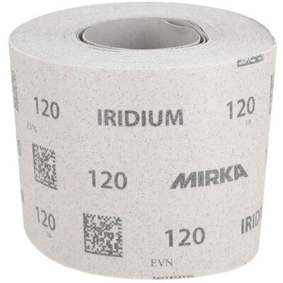 Mirka, Schleifmittel, Zubehör 245BY00112 IRIDIUM HS Schleifpapier 115mm x 25m Körnung P120 Mirka, Schleifmittel, Zubehör 245BY00112 IRIDIUM HS Schleifpapier 115mm x 25m Körnung P120