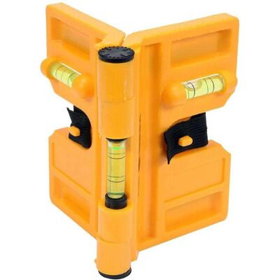 Vorel, Wasserwaage, Pfostenwasserwaage Fügelwasserwaage Winkelwasserwaage mit Magneten (13.50 cm) Vorel, Wasserwaage, Pfostenwasserwaage Fügelwasserwaage Winkelwasserwaage mit Magneten (13.50 cm)