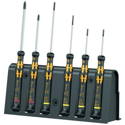 Wera, Schraubenzieher, Elektronik-Schraubendreher-Sortiment Kraftform-Micro, ESD Wera, Schraubenzieher, Elektronik-Schraubendreher-Sortiment Kraftform-Micro, ESD