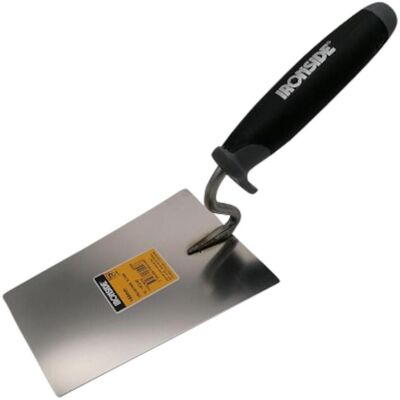 Ironside, Kelle + Spachtel, Stuckateurkelle 180 mm mit 2-Komponenten-Griff, 1 Stück, 160247 (18 cm) Ironside, Kelle + Spachtel, Stuckateurkelle 180 mm mit 2-Komponenten-Griff, 1 Stück, 160247 (18 cm)