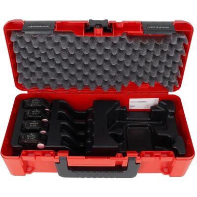 Rothenberger, Zange, Zubehör 1000003641 Satz Pressringe MAXIPRO 1/4" -3/8" -1/2" -5/8" im ROCASE Rothenberger, Zange, Zubehör 1000003641 Satz Pressringe MAXIPRO 1/4" -3/8" -1/2" -5/8" im ROCASE