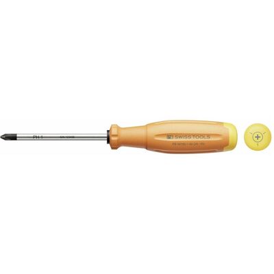 Packard Bell Swiss Tools, Schraubenzieher, Phillips-Schraubenzieher PB 38190 SwissGrip Evo Gr. 1 80 mm OR Packard Bell Swiss Tools, Schraubenzieher, Phillips-Schraubenzieher PB 38190 SwissGrip Evo Gr. 1 80 mm OR