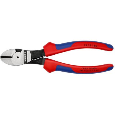 Knipex, Bolzenschneider + Seitenschneider, Kraft-Seitenschneider (180 mm) Knipex, Bolzenschneider + Seitenschneider, Kraft-Seitenschneider (180 mm)