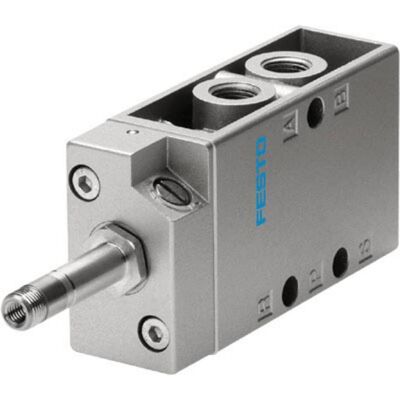 Festo, Ventil, G1/8 5/2 Solenoid Valve, Normally Closed Festo, Ventil, G1/8 5/2 Solenoid Valve, Normally Closed
