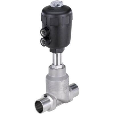 Bürkert 2/2-Wege-Geradsitzventil für Medien bis +180 °C, Edelstahlgehäuse (Gehäuse), Elektronikzubehör + Gehäuse Bürkert 2/2-Wege-Geradsitzventil für Medien bis +180 °C, Edelstahlgehäuse (Gehäuse), Elektronikzubehör + Gehäuse