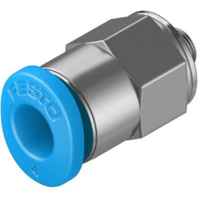 Festo, Rohrverbindungstechnik, Push-in Fitting, Male M3, 4mm Festo, Rohrverbindungstechnik, Push-in Fitting, Male M3, 4mm