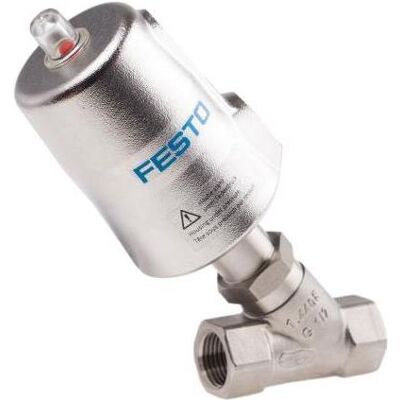 Festo, Ventil, G1/2 Angle Seat Valve 2/2 way, 40 bar Festo, Ventil, G1/2 Angle Seat Valve 2/2 way, 40 bar