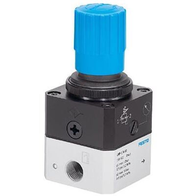 Festo, Ventil, 0.1 to 10 bar Precision Regulator, G1/4 Festo, Ventil, 0.1 to 10 bar Precision Regulator, G1/4