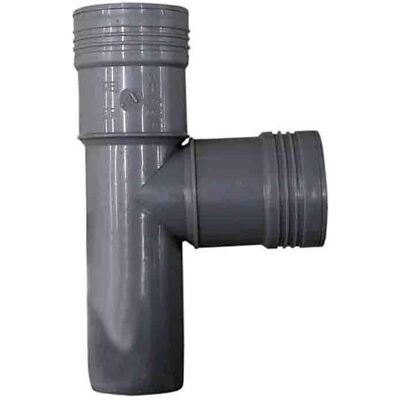 Wavin Zubehör Sanitärinstallation, Abzweig s&w DN40/40-88 PP, grau Wavin Zubehör Sanitärinstallation, Abzweig s&w DN40/40-88 PP, grau