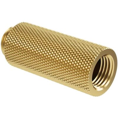 Barrow G1/4 Zoll Verlängerung gerade MF 40 - gold, Wasserkühlung Anschluss, Gold Barrow G1/4 Zoll Verlängerung gerade MF 40 - gold, Wasserkühlung Anschluss, Gold