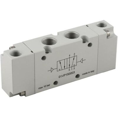 RS PRO, Ventil, PNEUMATIC VALVE - Double action 5/2 1/8 RS PRO, Ventil, PNEUMATIC VALVE - Double action 5/2 1/8