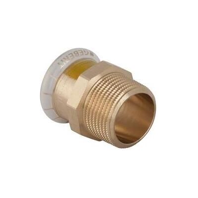 Geberit Rohrverbindungstechnik, Złączka Mapress Kupfer Gas 18mm przejściowa su GZ 1/2" (34667) (Rohrverschraubung) Geberit Rohrverbindungstechnik, Złączka Mapress Kupfer Gas 18mm przejściowa su GZ 1/2" (34667) (Rohrverschraubung)