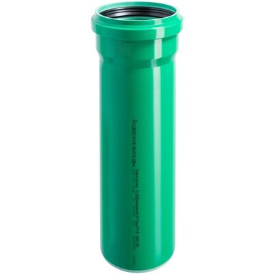 Ostendorf, Rohrverbindungstechnik, KG2000 Rohr DN/OD 160, 500mm, SN 10, mit einer Muffe (Rohrverschraubung) Ostendorf, Rohrverbindungstechnik, KG2000 Rohr DN/OD 160, 500mm, SN 10, mit einer Muffe (Rohrverschraubung)