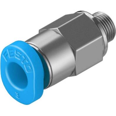 Festo, Rohrverbindungstechnik, Push-in Fitting, Male M3, 3mm Festo, Rohrverbindungstechnik, Push-in Fitting, Male M3, 3mm