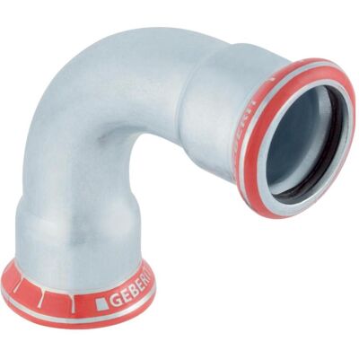 Geberit Rohrverbindungstechnik, elbow 90 ° Mapress C-Stahl 42mm (23107) (Winkelverbindung) Geberit Rohrverbindungstechnik, elbow 90 ° Mapress C-Stahl 42mm (23107) (Winkelverbindung)