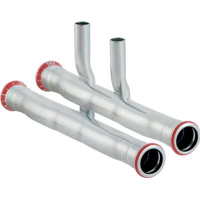 Geberit Rohrverbindungstechnik, Geb. Mapress FZ T-stk 15mm - Mapress FZ T-stk t/frem-og tilbageløb d15mm d1=15mm (T-Verbindung) Geberit Rohrverbindungstechnik, Geb. Mapress FZ T-stk 15mm - Mapress FZ T-stk t/frem-og tilbageløb d15mm d1=15mm (T-Verbindung)