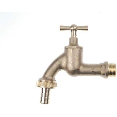 Magni, Ventil, MS Auslaufventil Knebelgriff,blank matt, 1/2"AG x 3/4"AG x 1/2"T Magni, Ventil, MS Auslaufventil Knebelgriff,blank matt, 1/2"AG x 3/4"AG x 1/2"T