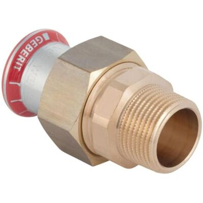 Geberit Rohrverbindungstechnik, Geb. Mapress FZ union 42mm - Mapress FZ union m/udv.gevind d42mm R1 1/2 G1 3/4 Geberit Rohrverbindungstechnik, Geb. Mapress FZ union 42mm - Mapress FZ union m/udv.gevind d42mm R1 1/2 G1 3/4
