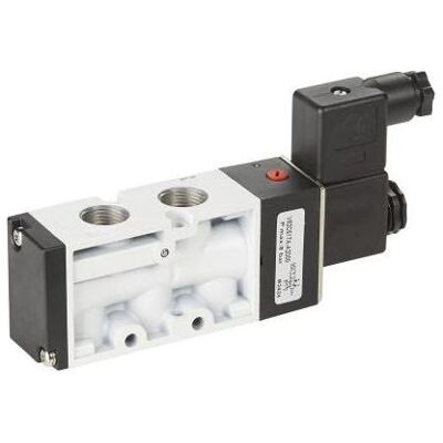 RS PRO, Ventil, 5/2 Solenoid Operated Valve, G1/8" RS PRO, Ventil, 5/2 Solenoid Operated Valve, G1/8"