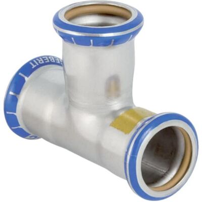 Geberit Rohrverbindungstechnik, Gas-T-Stück Mapress d= 28mm, egal, Edelstahl (T-Verbindung) Geberit Rohrverbindungstechnik, Gas-T-Stück Mapress d= 28mm, egal, Edelstahl (T-Verbindung)