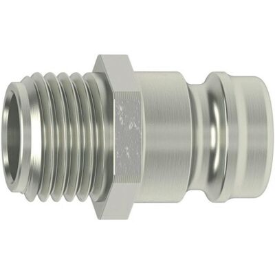 Lüdecke, Schlauchanschluss + Schlauchverbinder, Anschlussnippel für Kupplung Form H, ohne Ventil (19 mm) Lüdecke, Schlauchanschluss + Schlauchverbinder, Anschlussnippel für Kupplung Form H, ohne Ventil (19 mm)