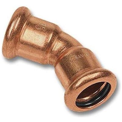 Sanha, Rohrverbindungstechnik, Press connector 45 ° ZW x ZW 18mm (1604118) (Pressverbindung) Sanha, Rohrverbindungstechnik, Press connector 45 ° ZW x ZW 18mm (1604118) (Pressverbindung)