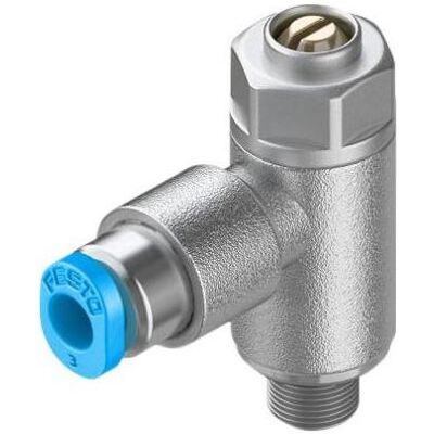 Festo, Ventil, Drosselventil, Schlitzschraube, M5 / QS-3, 20kPa... 1MPa, 100L/min Festo, Ventil, Drosselventil, Schlitzschraube, M5 / QS-3, 20kPa... 1MPa, 100L/min