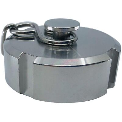 BRW, Rohrverbindungstechnik, Milchrohrverschraubung Kappe mit Kette nach DIN 11851 BRW, Rohrverbindungstechnik, Milchrohrverschraubung Kappe mit Kette nach DIN 11851