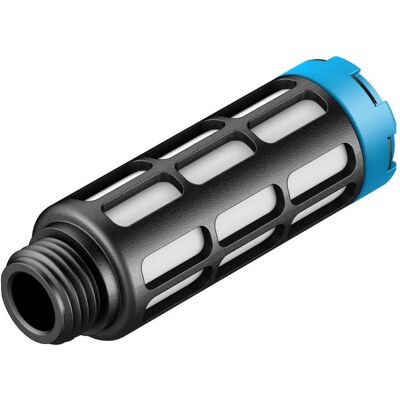 Festo, Rohrverbindungstechnik, Schalldämpfer, Polyacetalgehäuse, Compressed Air, G1/4″, Gewindestif, Polyethylen Festo, Rohrverbindungstechnik, Schalldämpfer, Polyacetalgehäuse, Compressed Air, G1/4″, Gewindestif, Polyethylen